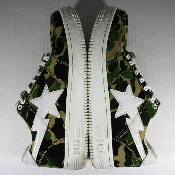 A Bathing Ape Bape Camo ABC Bapesta Bape Sta Mens 11 H758 main image 5